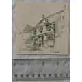 Vintage engraving - An Inn at Alfriston