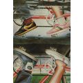 Levi's Bicycle Trainers Advertising Postcard