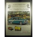 1957 Rambler Cars Ad - The great automobile debate