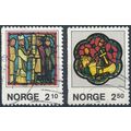 Christmas: Stained Glass Windows - Norway 1986 ...