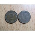 1963f 2 Pfennig Germany Coin