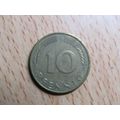 1992d 10 Pfennig Germany Coin