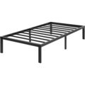 Twin XL 16-inch Heavy Duty Metal Bed Frame with...