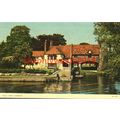 Pulls Ferry, Norwich, Norfolk, Postcard 1960