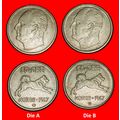 Ⰶ DOG 1958-1973: NORWAY★50 ORE 1967 2 COINS! JU...