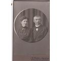 VICT. CDV PHOTO -SMART COUPLE BY A. FISCHER, AU...