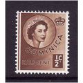 DOMINICA 1954 1/2c BROWN SG 140 U/M MINT#2