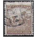 Mi 196: 20 f. brown Definitive Stamp: Harvesters