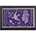 GB 1946 KGV1 3d Victory UMM stamp SG 492(F129)