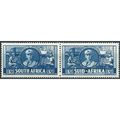 South Africa 1941 SG91 3d Blue WAR EFFORT PAIR ...
