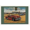 Triumph TR3 sports car 1958 Nostalgia postcard