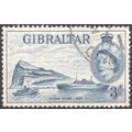 Gibraltar 1953 - SG150 - 3d blue - Ocean Going ...