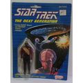 STAR TREK ' TNG' LT .WORF action figure AUTOGRA...
