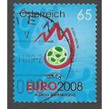 AUT 2008 65c (S/A) 'EURO 2008 FOOTBALL ' FINE U...