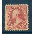 Used 220 2c George Washington Fine Plus A13864