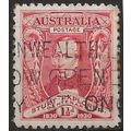 Australia 1930 SG117 1 1/2d Scarlet "River Murr...