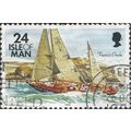 ISLE OF MAN, SHIP, Francis Drake, brown 1993, 2...