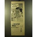 1950 Vitalis Hair Cream Ad - Guard hair and scalp from summer sun