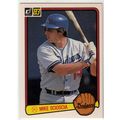 1983 Donruss baseball card 75 Mike Scioscia