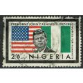 Nigeria 1964 President Kennedy Memorial 2/6d Bl...
