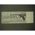 1938 Benjamin Air Rifle Pistols Ad - Shoot With...