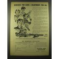 1956 National Rifle Association Ad - Services for each - enjoyment for all