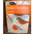 BRITISH THRUSHES (Eric Simms, HB, GC, 1978, 1st...