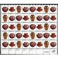 1709a, MNH 13¢ Perforation Shift Error Sheet of...