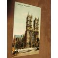 1913 fr Postcard - Westminster Abbey - London