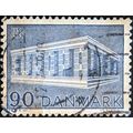 STAMP DENMARK SG503 1969 90ore EUROPA Used