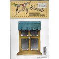 Molly Blooms. Window Stamp. 0045H. Stamping Car...