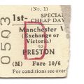 B.T.C. Edmondson Ticket - Manchester Exchange o...