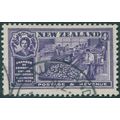 New Zealand 1936 4d violet SG596 used