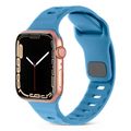 Square Buckle Stripes Silicone Watch Band, For ...