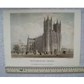 1987 coloured illustration Westminster Abbey 18...