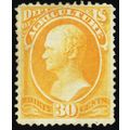 O9, Unused FVF Without Gum 30¢ Official Stamp S...