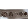 1927 San Francisco & Philadelphia 5 Coin Mint S...