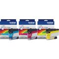 Brother LC406CS, LC406MS, LC406YS 3-Color Ink C...