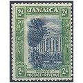 Jamaica 1921 SG94 2d Indigo & Green Mounted Mint