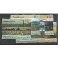 AUS 1992 (SET) 'VINEYARDS' (5v) FINE USED (EBID...