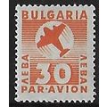 Mi 542 (**): 30 L. orange Airmail Definitive St...