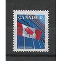 Canada.SG1358 45c Canadian Flag over Skyscraper...