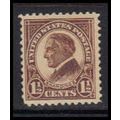 553 1 1/2c Warren Harding Fine MMH K1537