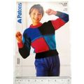 1987 Patons 3139 sweater, chunky