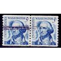 USA 1966 Washington 2 x 5c Used Stamps.