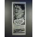 1942 Tootsie Roll Candy Ad - Can't Guy Call His...
