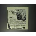 1963 High Standard Sport-King Rifle Ad - What's Special