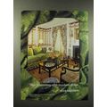 1990 Schumacher Fabrics Ad - Noble Classic Design