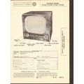 NATIONAL model TV-1201 26 TV-1601 25 television...