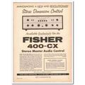 FISHER RADIO CORP 1961 Stereo Dimension Control...